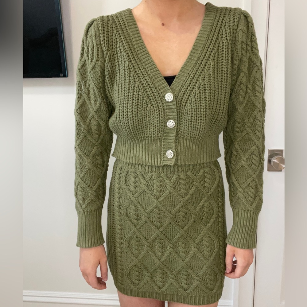 2 piece knitted set